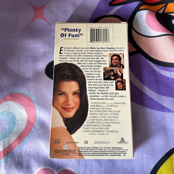 WHILE YOU WERE SLEEPING VHS - Picture 2 of 3
